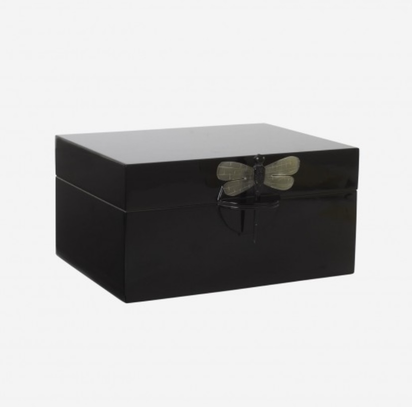 Lacquered Box Black - La Maison Design